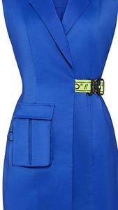 Sleeveless Blazer Dress
